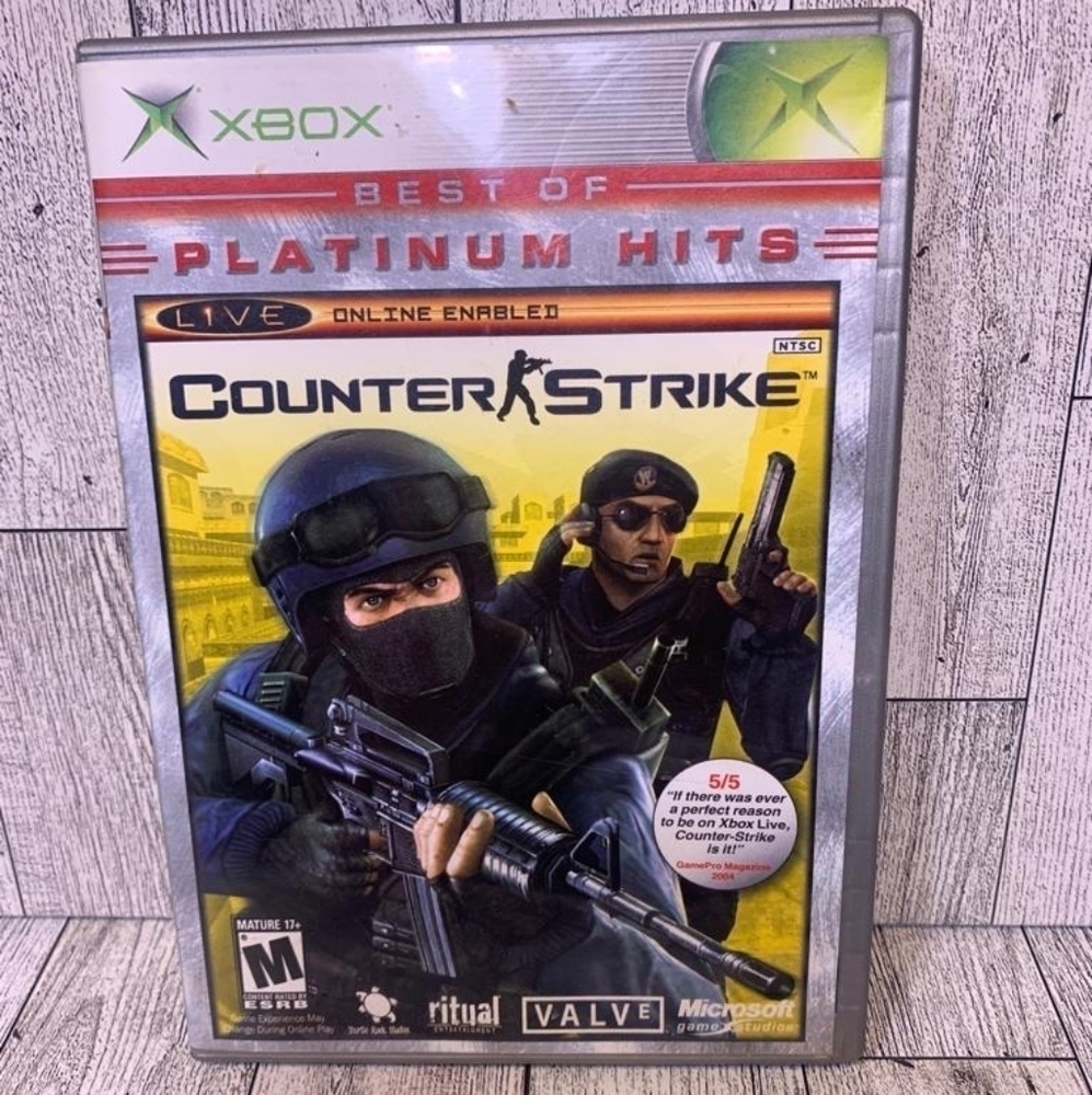 Counter-Strike |‎ Xbox Original, 2003 | Complete CIB W/ Manual |